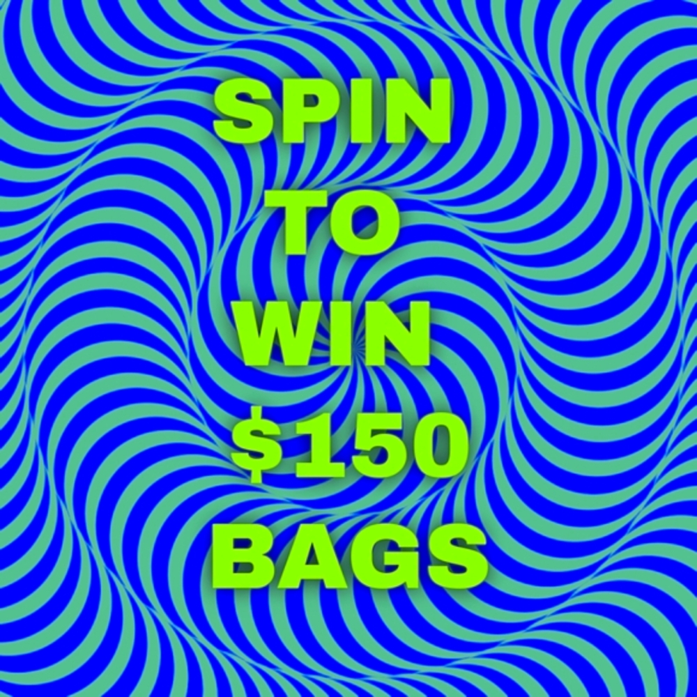 🎯SPIN TO WIN $150 BAGS🎯